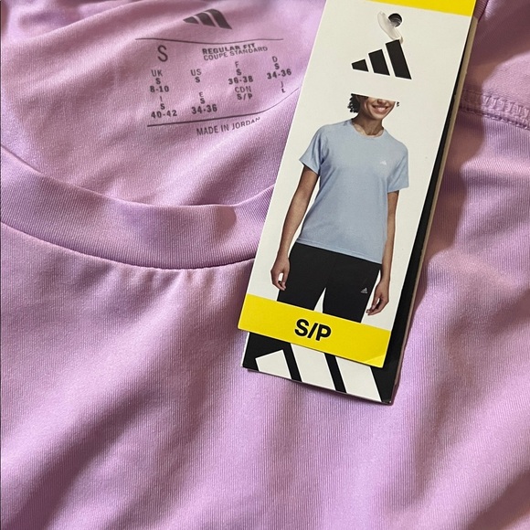 NWT Adidas Women's Active Top Light Purple M L XL S XXL - Picture 7 of 8